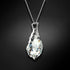 Sudraba kulons "Baroka V (Comet Argent Light)" ar Swarovski™ kristāliem